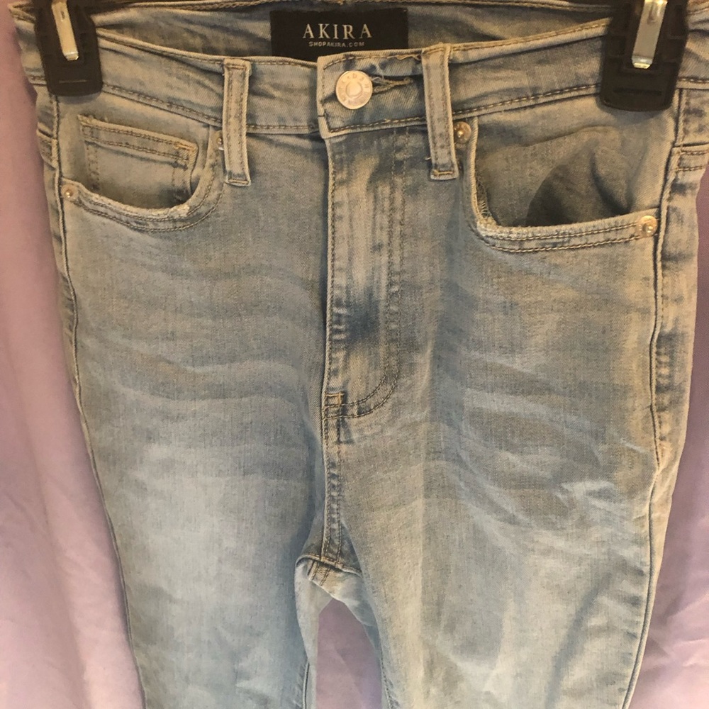 Akira love heart jeans
